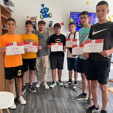 Kurs Unity programiranje dodela diploma